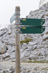 Hiking signs
