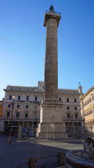 Fototapeta na wymiar Photo from iconic city of Rome on a lovely morning, Italy