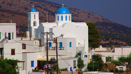 Naklejka premium Photo from traditional island of Sifnos at summer, Cyclades, Greece