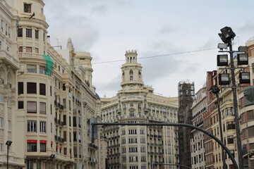 Obraz premium Beautiful unique city of Valencia in Spain