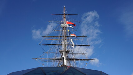 Photo of Cutty Sark British clipper, Greenwich village, London, United Kingdom