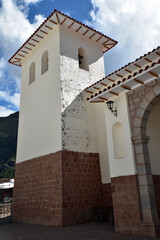 Fototapeta premium Eglise coloniale de Pisac au Pérou