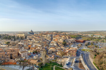Fototapeta na wymiar View of Toledo city, Spain