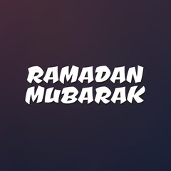 Ramadan hanging shiny lanterns poster. Ramadan Kareem illustration