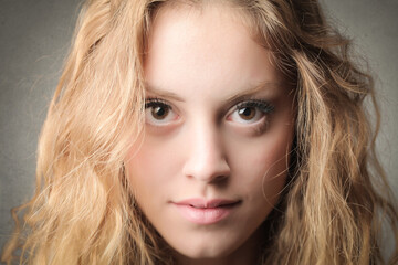 Fototapeta premium Determined girl