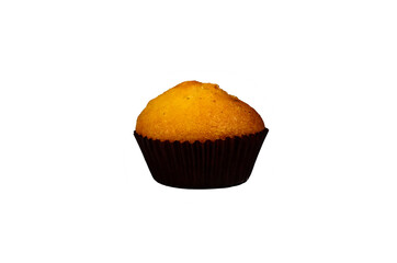 Cupcake isolated on white