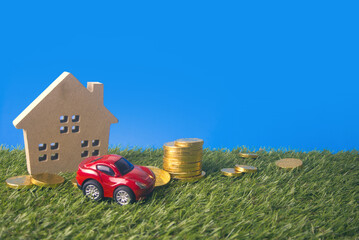 save money for car with home