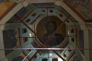 Mosca, 26/04/2017: vista degli interni della Cattedrale di San Basilio, la famosa chiesa ortodossa...