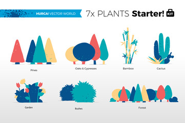 Mondo Vettoriale - Piante Starter Kit © Hurca!