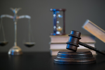 Obraz na płótnie Canvas Law and Justice Theme. Lawyer Concept