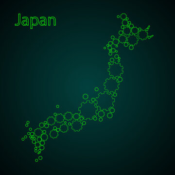 Japan Vector Map