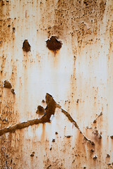 rusty metal plate texture