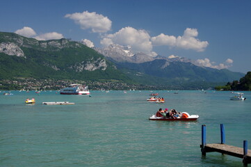 Fototapeta premium lac d'annecy