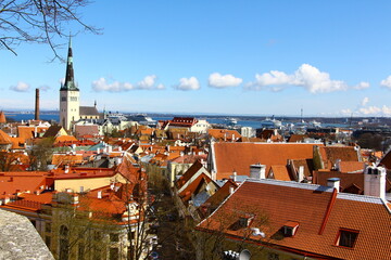 Blick über Tallinn