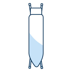 ironing board isolated icon vector illustration design