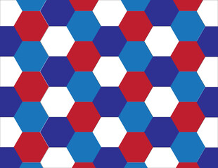 Red, White and Blue Background