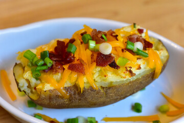 Twice baked potatoes