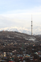 Obraz premium Almaty city in spring