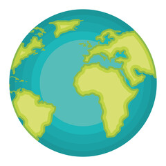 world planet earth icon vector illustration design