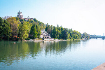 Fototapeta premium River Po at Turin