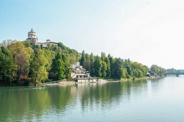 Fototapeta premium River Po at Turin
