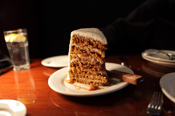Seven layer carrot cake