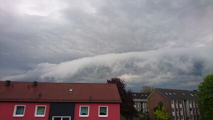 Ein Unwetter zieht auf