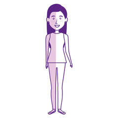 Fototapeta na wymiar elegant businesswoman avatar character vector illustration design