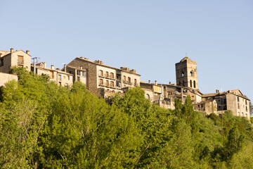Fototapeta na wymiar By the town of Ainsa in the province of Huesca