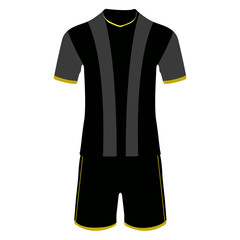 Isolated sport uniform