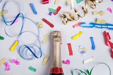 Colorful party items.