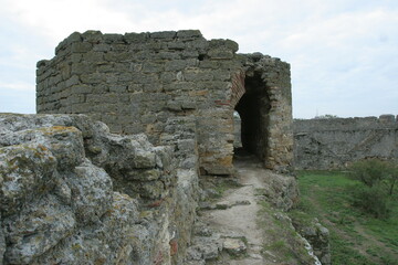 Bilhorod-Dnistrovskyi fortress is a historical and architectural monument of XIV centuries. Country Ukraine.