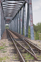 railway bridge, tracks © amadeusz
