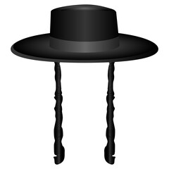 Jewish rabbi hat