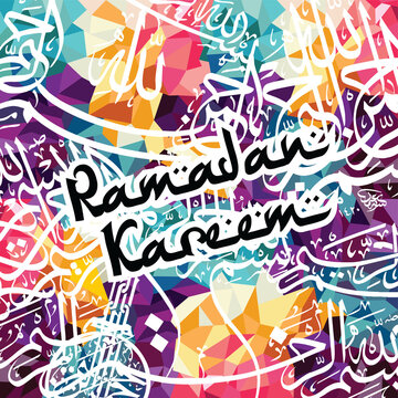 ramadan kareem islam muslim celebration vector art © Vector1st