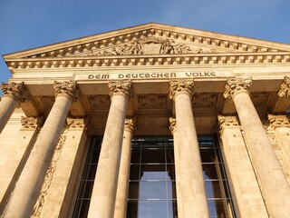 Berlin , the Reichstag's entry 