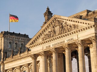 Fototapeta premium Germany, Berlin and the Reichstag