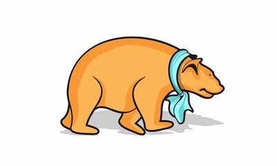 animal bear rabbit bird lion