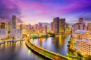 Miami, Florida, USA - obrazy, fototapety, plakaty