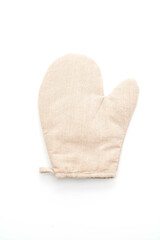 Oven glove on white