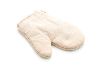 Oven glove on white