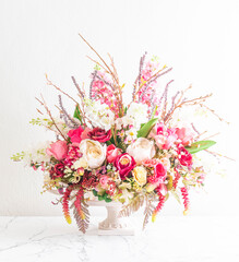 flower bouquet in vase
