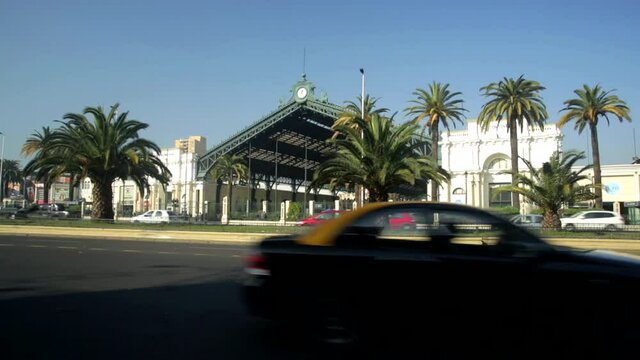 Santiago, Chile. Central Station is the city's only railway station, It opened in 1885 and in 1983 It was declared National Monument. It is an important hub for public transportation.