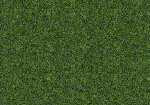 Green texture, synthetic grass, sports field, football. Backdrop for collage