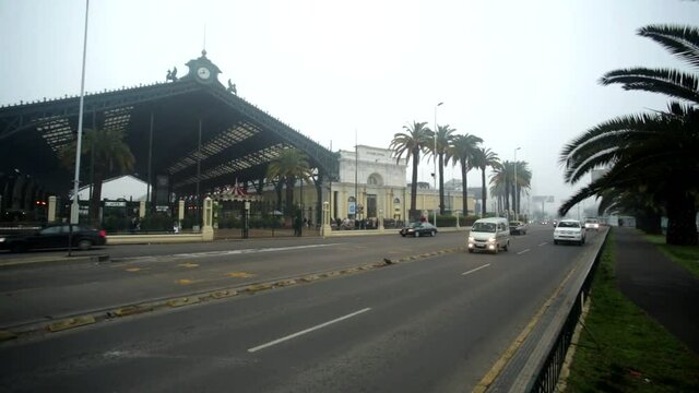 Santiago, Chile. The Central Station is the city's only railway station, in 1983 It was declared National Monument. It is an important hub for public transportation.
