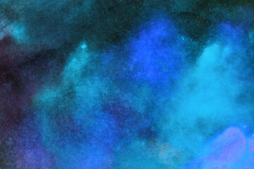 Watercolor gradient multicolored bright background