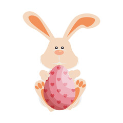 Egg easter day icon vector illustration graphic design