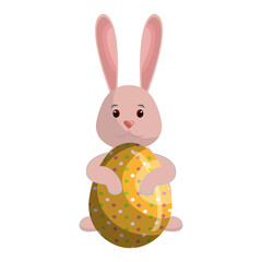 Obraz premium Egg easter day icon vector illustration graphic design