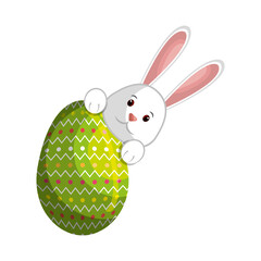 Egg easter day icon vector illustration graphic design