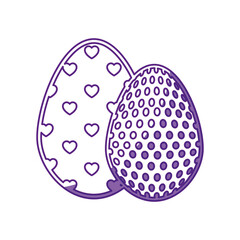 Egg easter day icon vector illustration graphic design